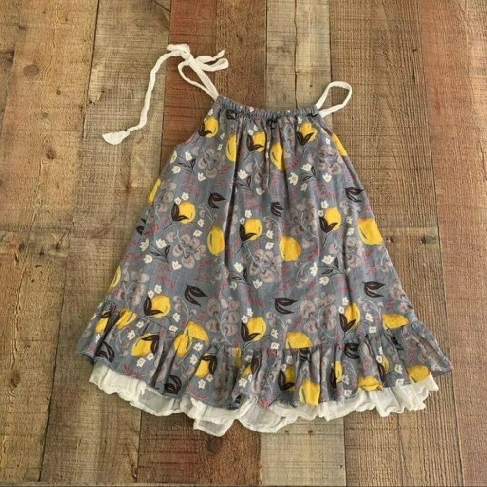 TC kids lemon pillow case style dress - 7